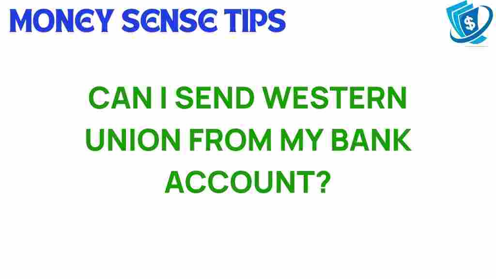 western-union-bank-account