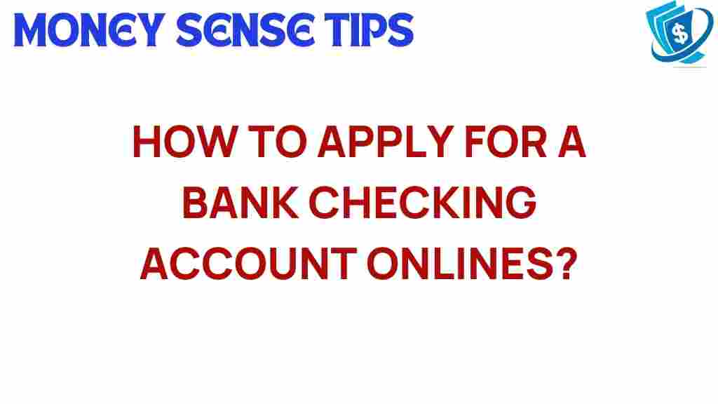 bank-checking-account-application-online