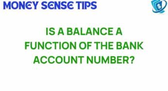 Unraveling the Mystery: Is Your Balance Tied to Your Account Number?