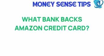 Unveiling the Mystery: Which Bank Powers the Amazon Credit Card?
