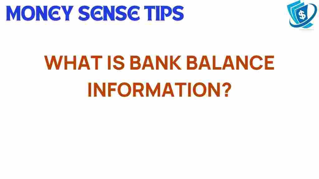 bank-balance-information