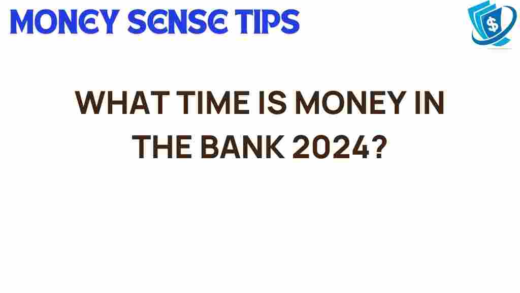 money-in-the-bank-2024-strategies