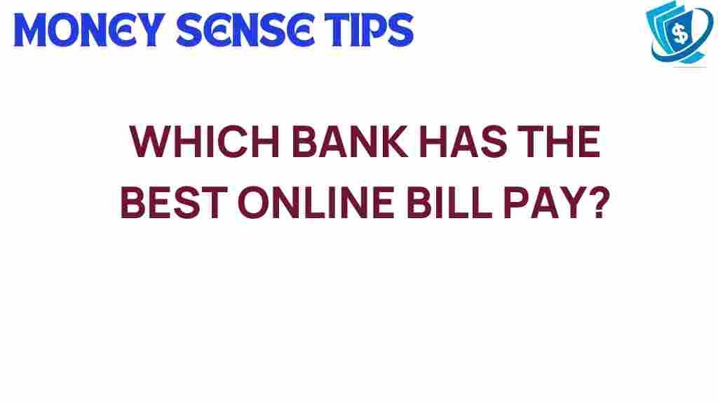 online-bill-pay-best-banks